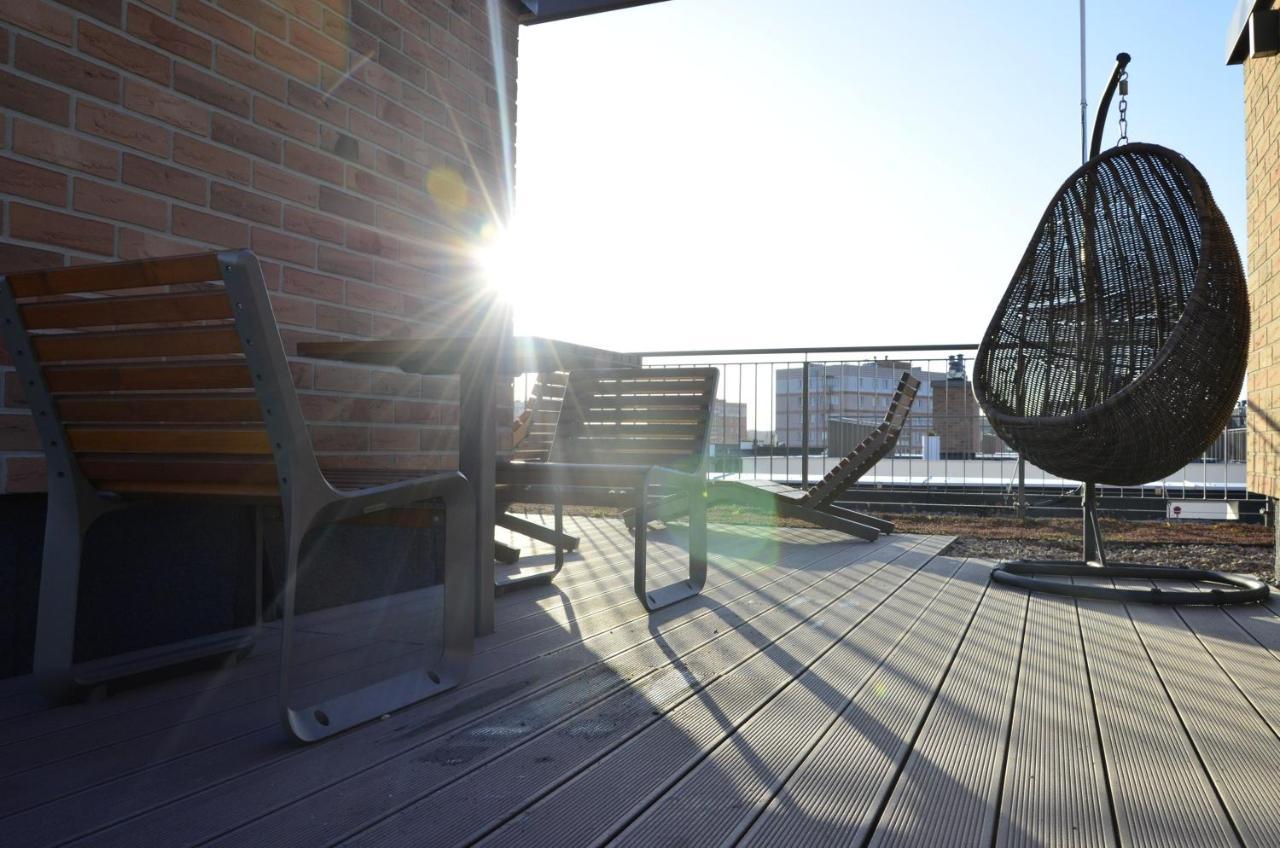 Roof Terrace Old Town Apartments With Private Parking Gdansk Luaran gambar