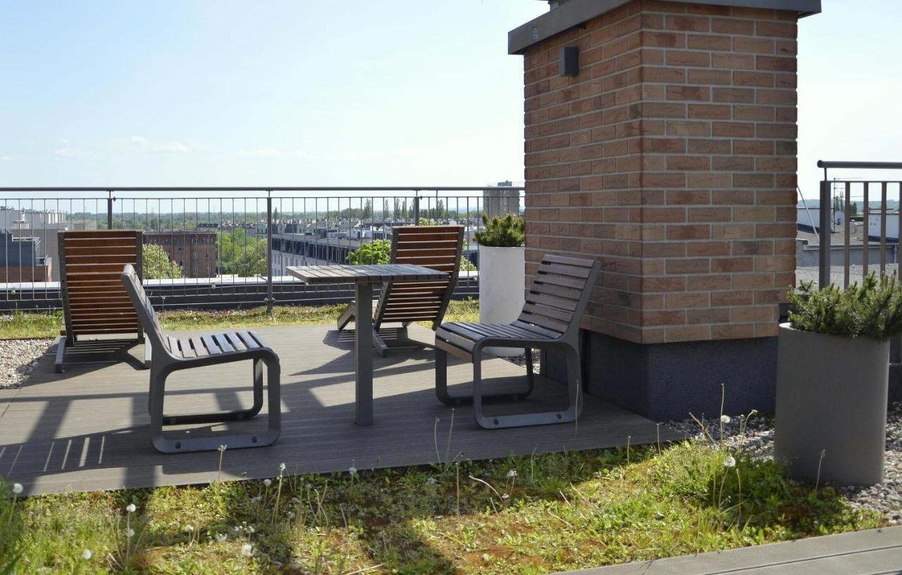 Roof Terrace Old Town Apartments With Private Parking Gdansk Luaran gambar