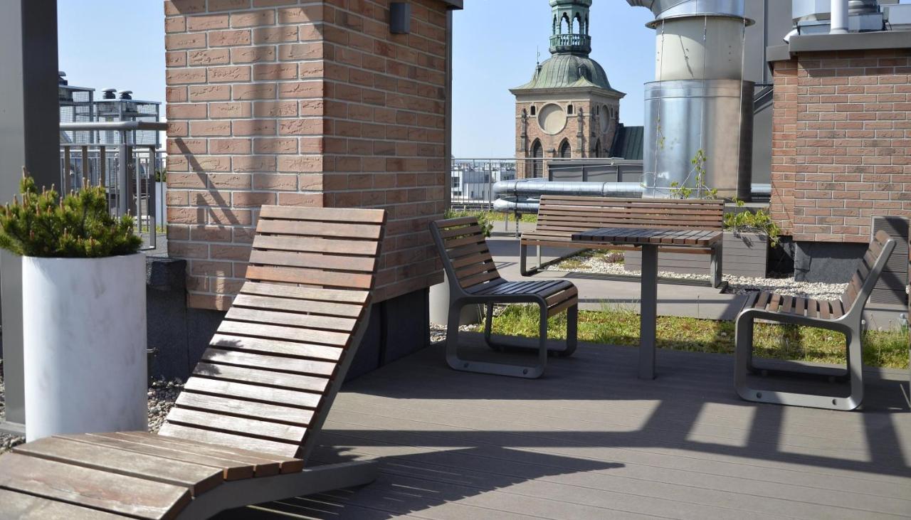 Roof Terrace Old Town Apartments With Private Parking Gdansk Luaran gambar